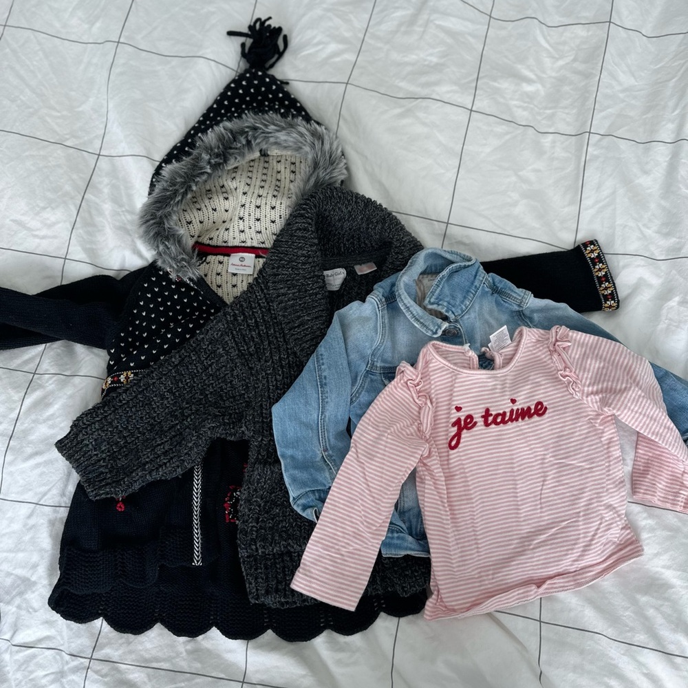 Jacket capsule- 18-24T(Hanna Anderson/ Zara/ Janie and Jack)
